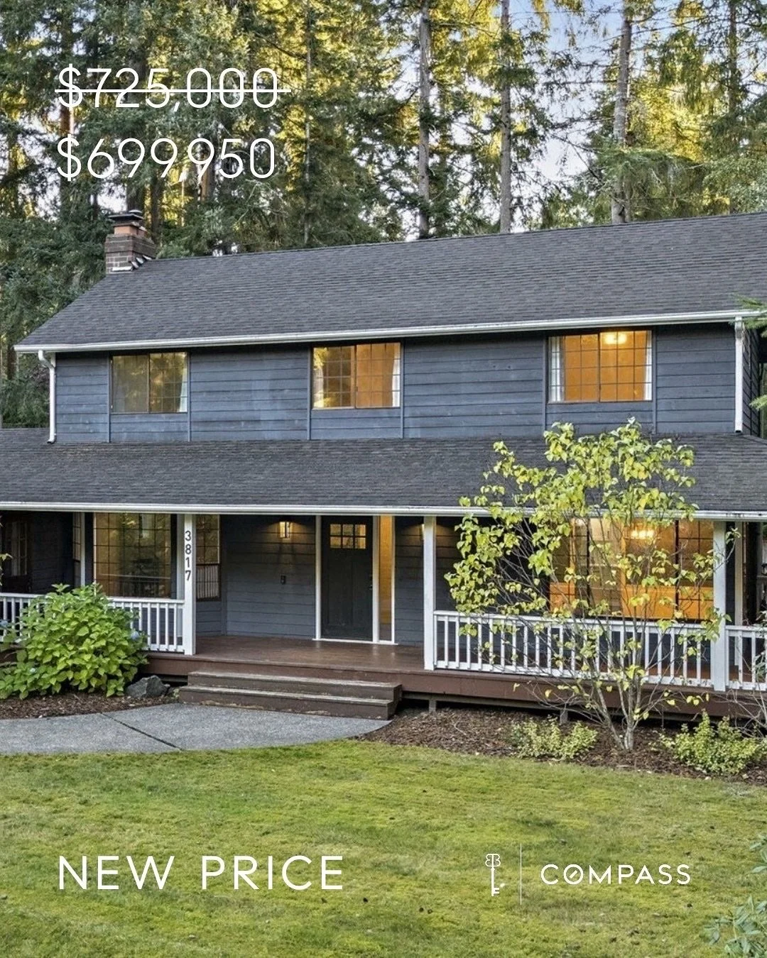 Big news in Gig Harbor! 🎉 This spacious beauty just got a price refresh. Now listed at $699,950 (down from $725,000)! 👀✨

This home truly has it all. A 2-car garage, extra parking, and a backyard that&rsquo;s practically made for fall evenings. Thi