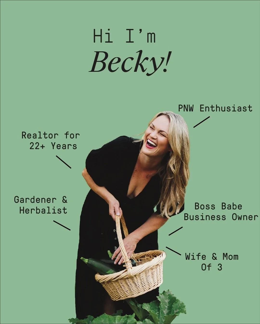 Hey, I&rsquo;m Becky, a Buckley, WA lifestyle real estate expert. As a business owner, homeowner, and investor, trust me when I say I get it... Owning a home is so many things, it&rsquo;s where you live, it&rsquo;s what you love, and it&rsquo;s an as
