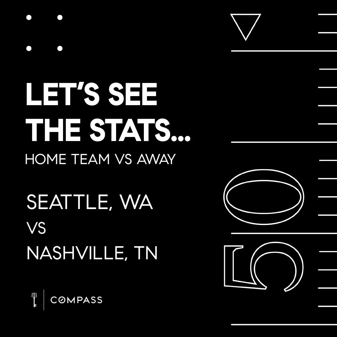 Seattle&rsquo;s home prices are still sitting in the VIP section, especially next to Nashville&rsquo;s. That&rsquo;s what happens when you live in a state where the cost of living likes to keep things elevated.

But here&rsquo;s the plot twist: Nashv
