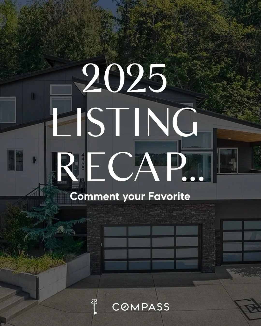 With 2026 starting tomorrow we were feeling a little nostalgic and put together some of our favorite listings. 🏡 From modern suburban homes, to countryside estates, 2025 has been full of beautiful homes and wonderful clients. We can&rsquo;t wait to 
