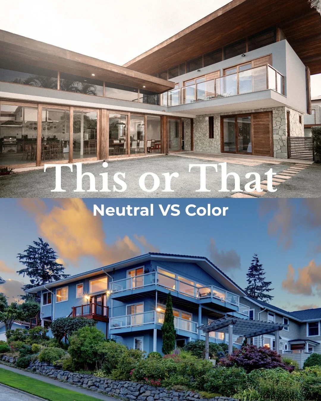 When it comes to homes, the options are endless, but we still want to know your thoughts!

Clean, bright, neutral homes...

or

Lively, bold, and colorful homes... 

What are you choosing? Drop it in the comments! 👇

#ColorfulHomes #EscapeTheOrdinar