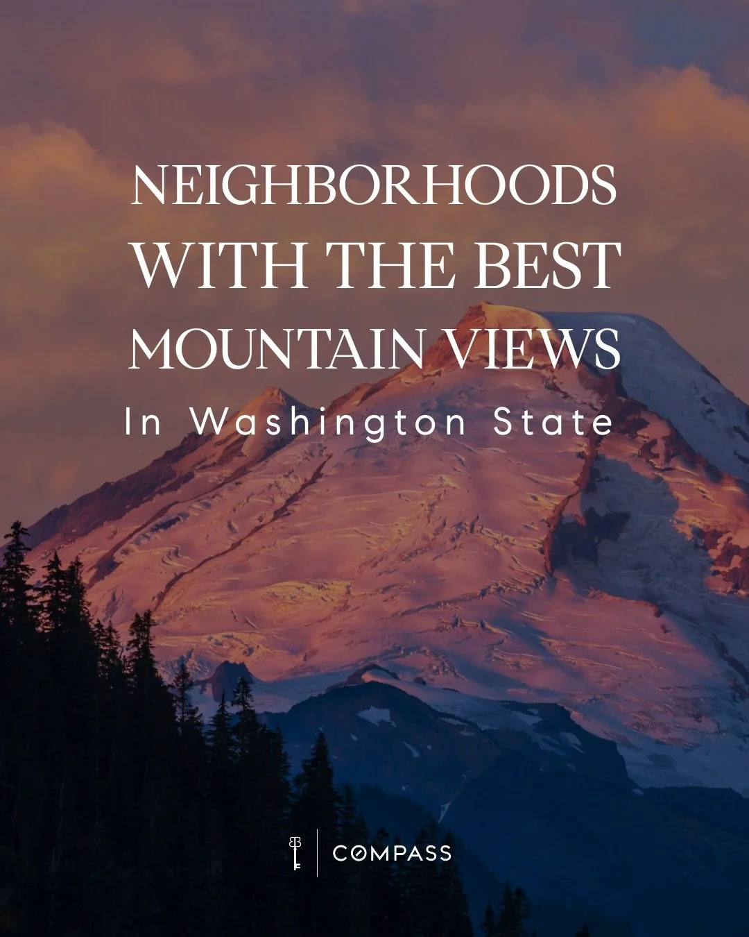 Save this list for your future Mountain View home. 🙈

Western Washington has some beautiful cities with some even better views. Thankfully WA is kind of our thing. We know all the good spots to find that gorgeous view you&rsquo;ve been dreaming of. 