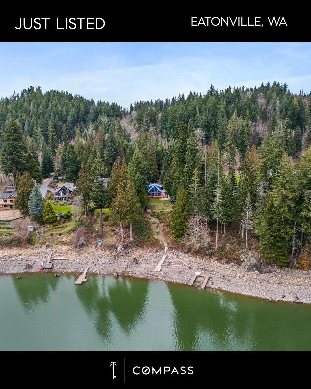 ✨ Just Listed on Alder Lake, WA ✨

This house has a view so good you can jump in! Nothing says summer retreat like a floating dock on lakefront property. We&rsquo;re thinking summer getaways, lake days, and late night BBQ&rsquo;s. Plenty of open spac