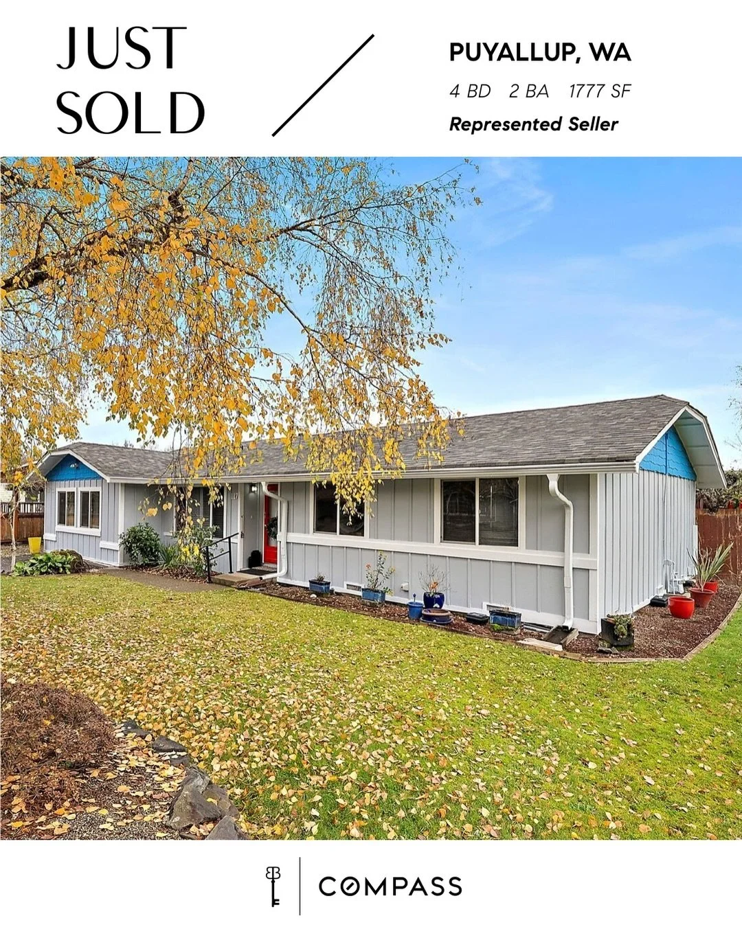 🎉 Sold in Puyallup, WA! 🎉

This home has a little bit of everything. New updates throughout the house, across the street from Clark&rsquo;s Creek Park, and a shop for all the projects. 🙈 Space for entertaining and living, with an open floor plan a
