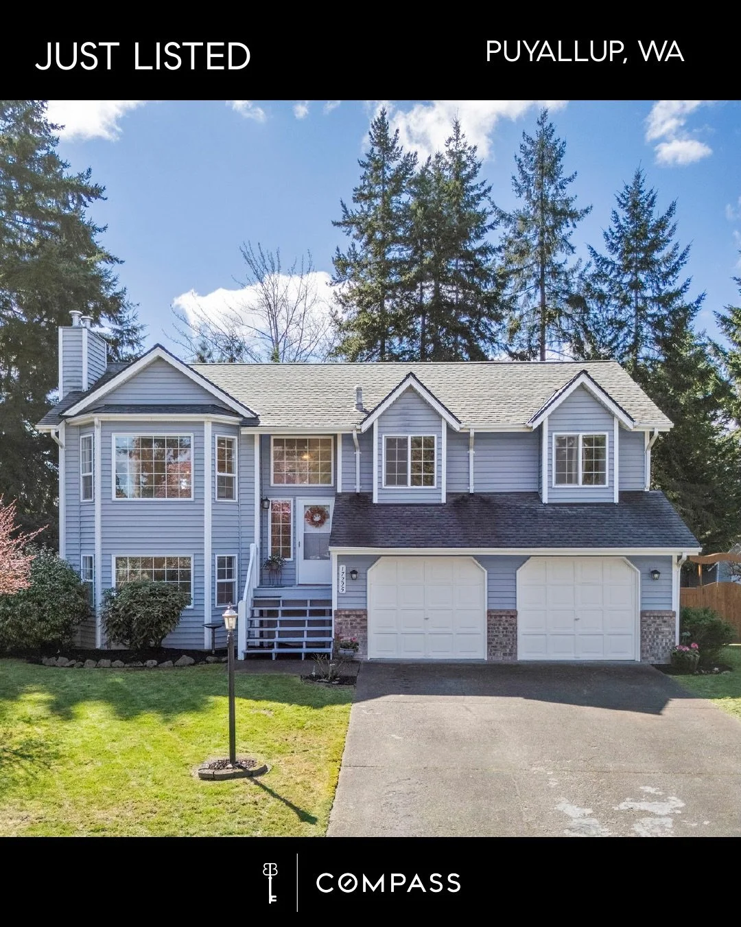 A gem in Gem Heights! 🥰

This romantic home in Puyallup, WA, is incredibly spacious. Featuring two brick fireplaces and beautiful wood details, it offers a warm and inviting atmosphere. With 4 beds and 1.75 bathrooms, this split-level layout is perf