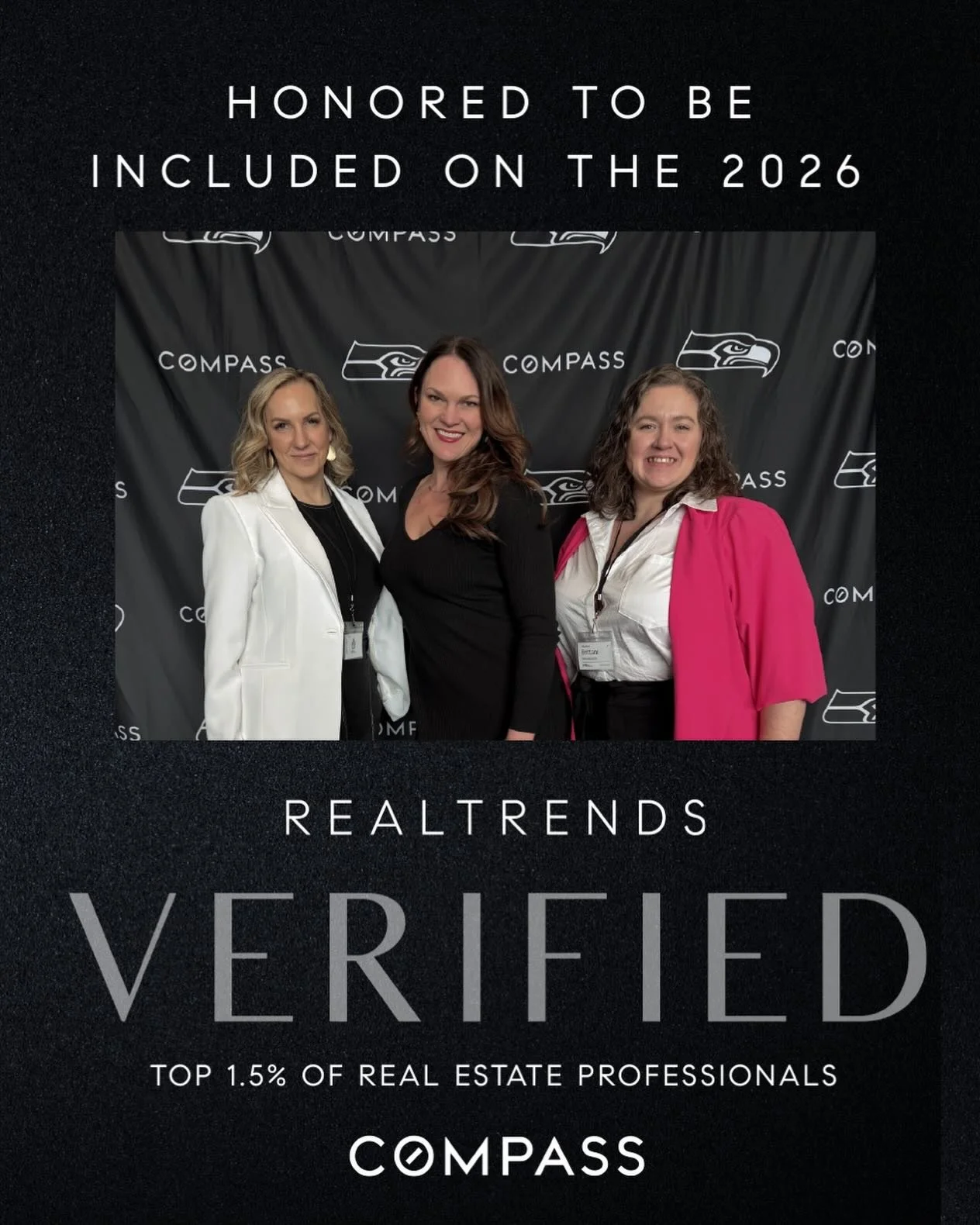 We are grateful to YOU, our clients and referral partners and honored to be included in the top 1.5% of agents in the nation!

THANK YOU!!!