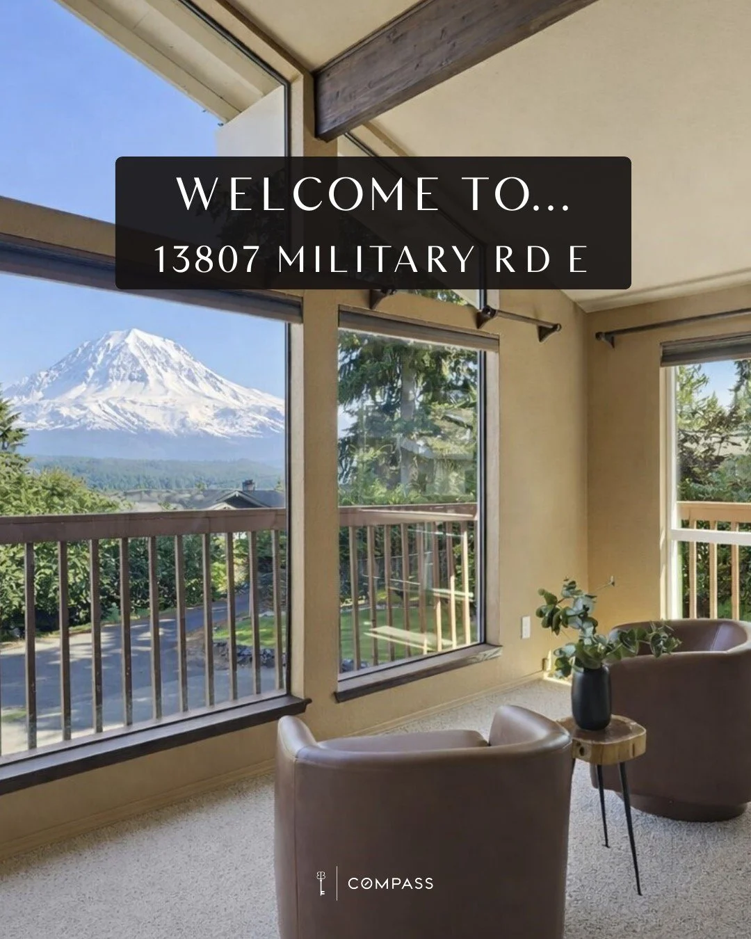 Do you like dinner and a view? 👀

What about morning coffee with a view? Or maybe chilling on the couch with a view? If the answer is "Absolutely..." to all of those, then this home is for you.

Located on Military Rd in Puyallup, WA this 