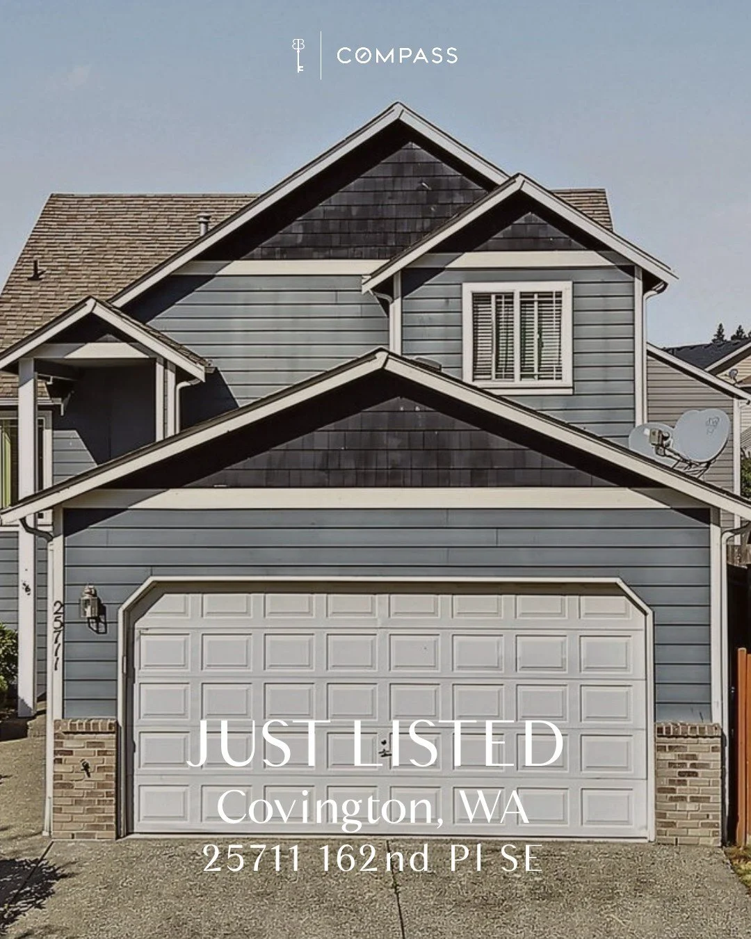Corner lot in Covington, WA!

With 3 beds, 3 baths, and 1,800+ SF, this home has a fantastic layout.

Large windows bring in much needed natural light throughout the whole house. With vaulted ceilings, that means bright AND open space. The brand new 