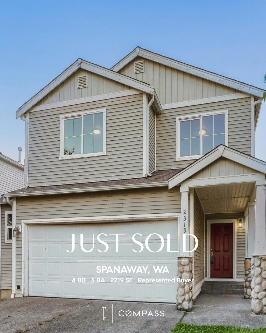 Another buyer closed on their new home. 🤍

Congratulations on this amazing new life chapter. Thank you for working with us and trusting us with this process. We're so glad we could help you find your home.

Looking to buy a home in WA State? Let's g