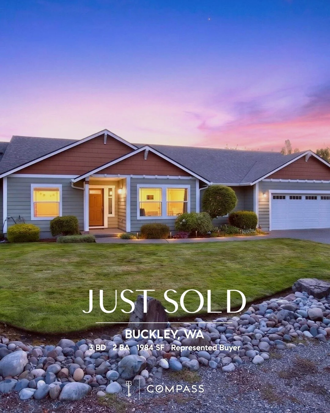 Closed in Buckley, WA. 🥰

Our buyers closed on their brand new home. Congratulations to our awesome clients, and thank you for trusting us with this huge life change. We are so grateful to be a part of this process. 🤍

Looking to move before 2027? 