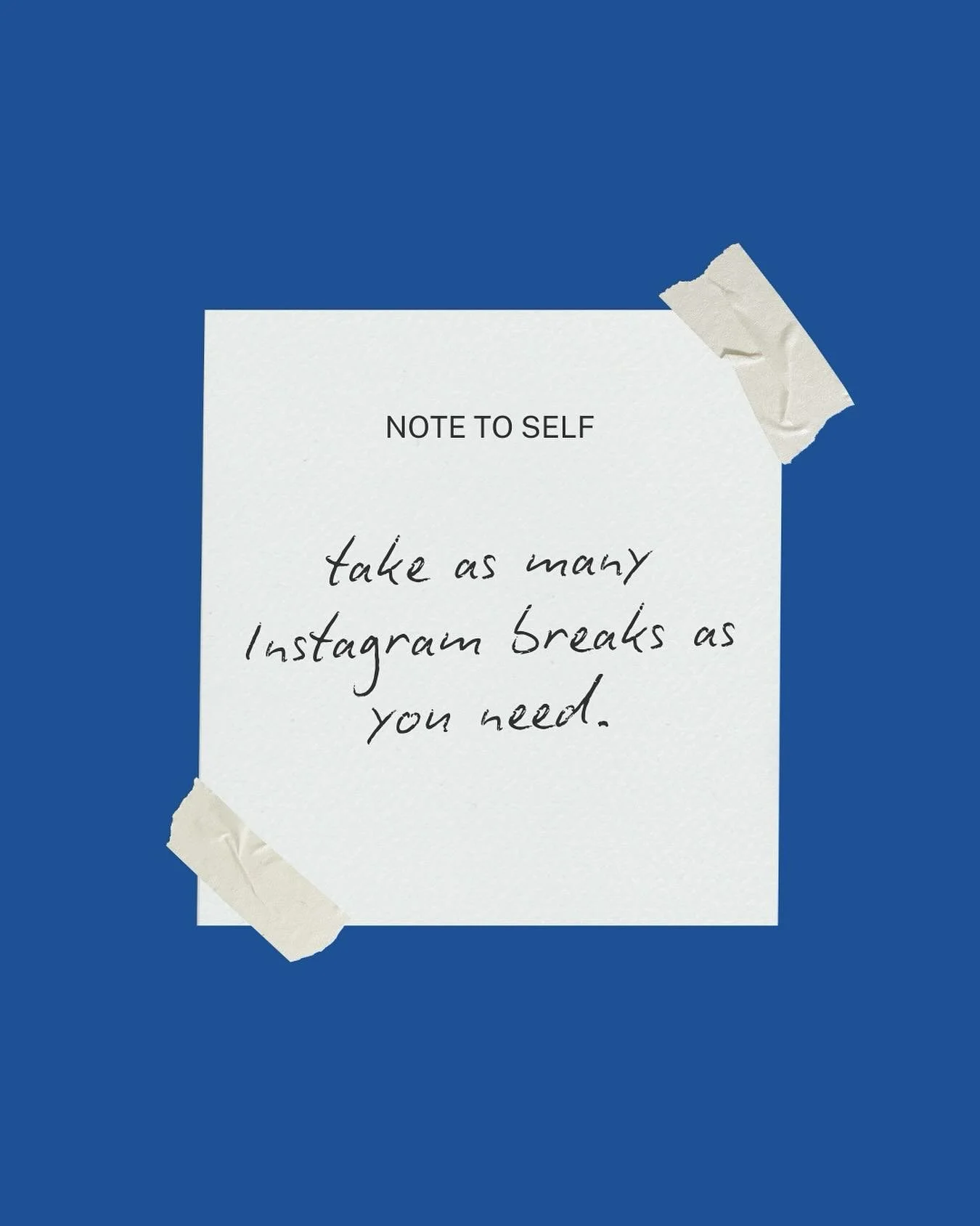 Hi, I&rsquo;ve been gone while. 👋   Sometimes I need instagram breaks and I take them without warning. 🤷🏻&zwj;♀️ This post is my permission for all of us to step back from social media anytime you want. Your mental health, your energy, your real l