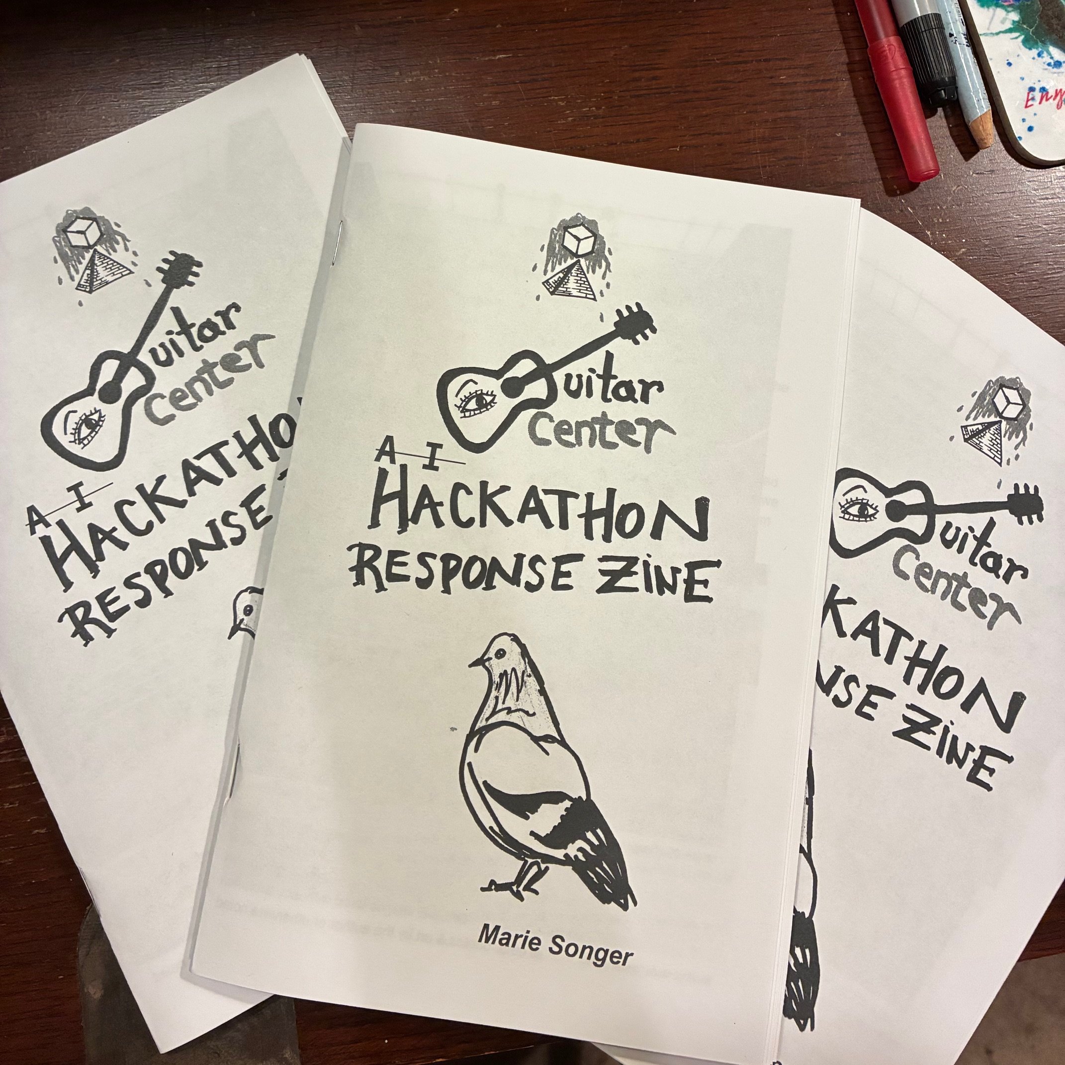 AI Hackathon Response Zine