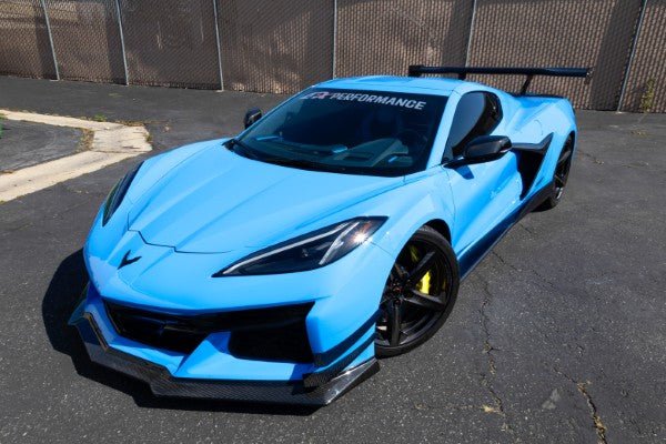 Carbon Fiber Front Splitter Air Dam Lip for Corvette C8 Z06 ZR1 E-Ray Grand Sport - APR Performance Carbon Fiber