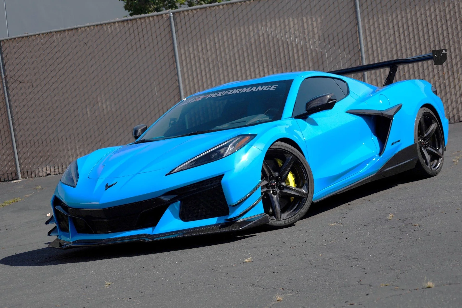 Carbon Fiber Front Splitter Air Dam Lip for Corvette C8 Z06 ZR1 E-Ray Grand Sport - APR Performance Carbon Fiber
