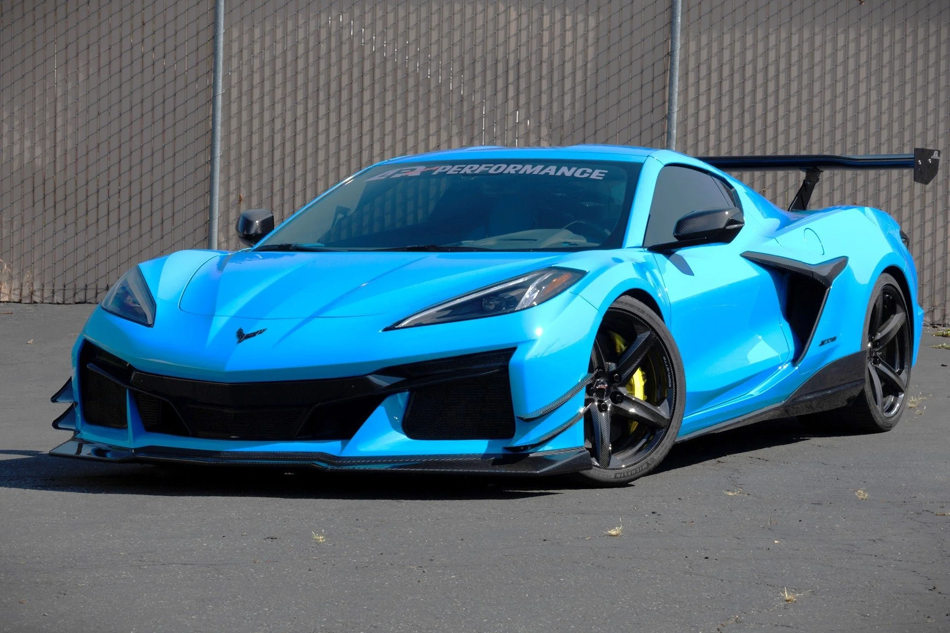 Carbon Fiber Side Rocker Extensions Side Skirts for Corvette C8 Z06 ZR1 E-Ray Grand Sport - APR Performance Carbon Fiber
