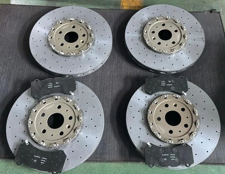 C8 Z06 OEM CCB 398/390mm replacement, upgrade to ZR1 Gen 3 from old Gen 1