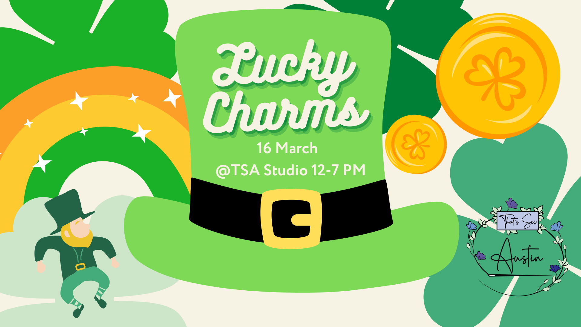 ✨🍀 Lucky Charms Sewing Event! 🍀✨