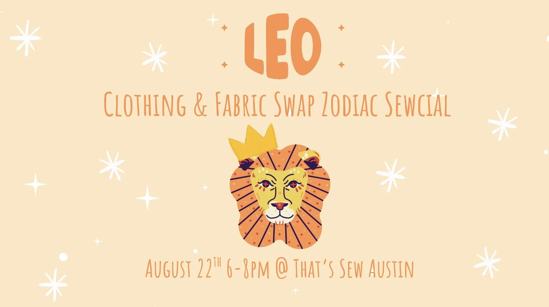 ♌Leo Zodiac Sewcial: Clothing & Fabric Swap♌