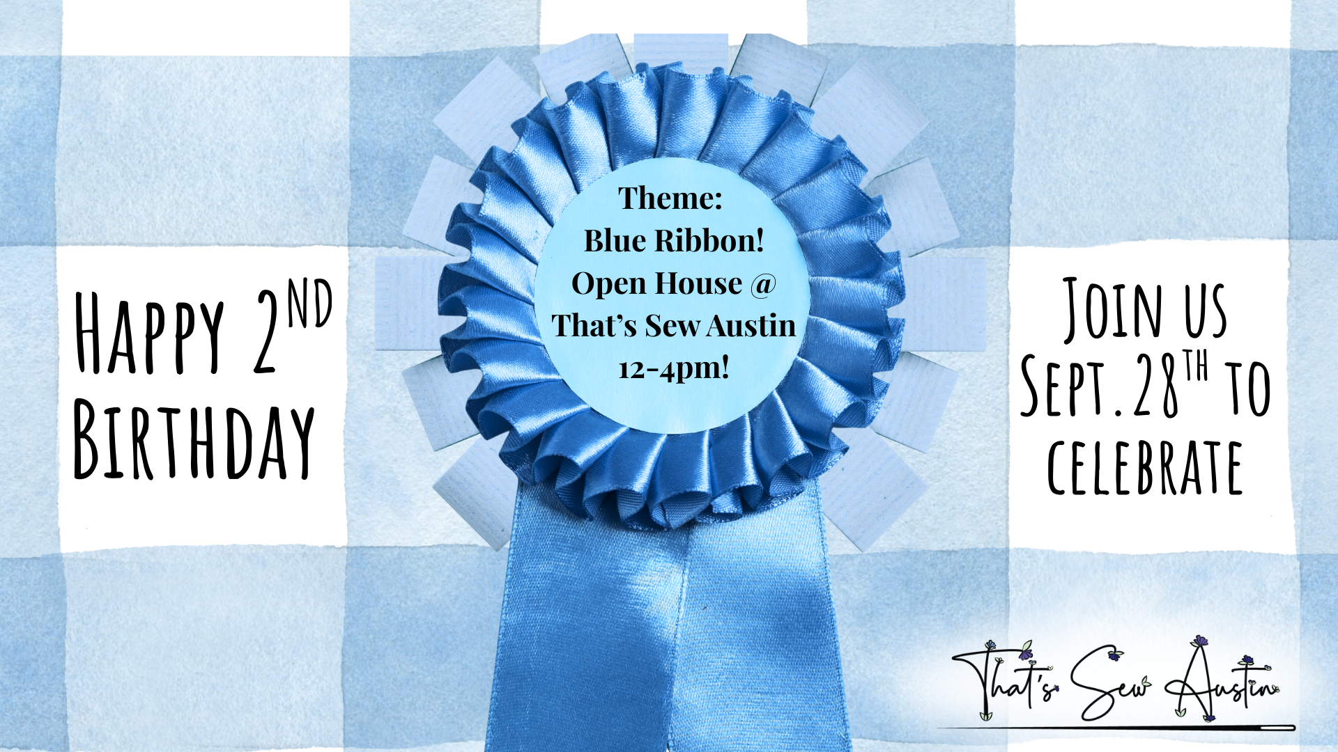 💙TSA's Blue Ribbon 2nd Birthday Party💙