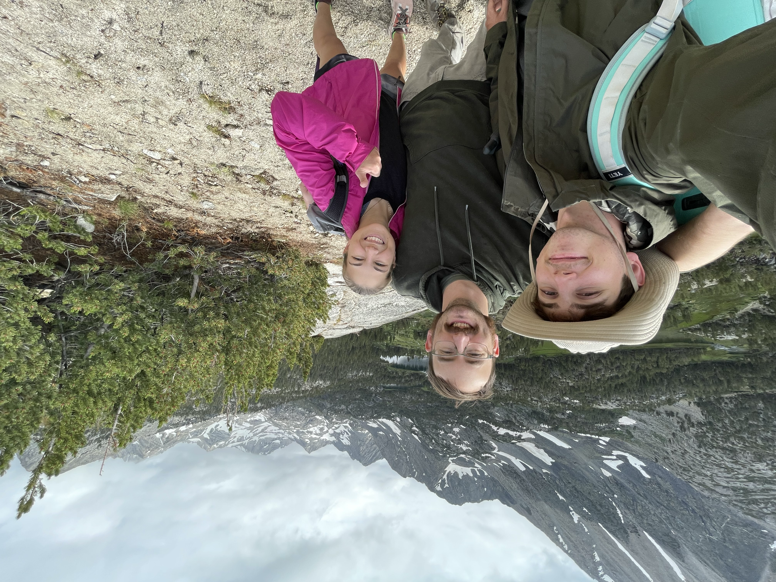 Eastern Sierras fieldwork crew - Ben Stone (Postdoc), Hoyt Williams (Technician) and me! ©THD
