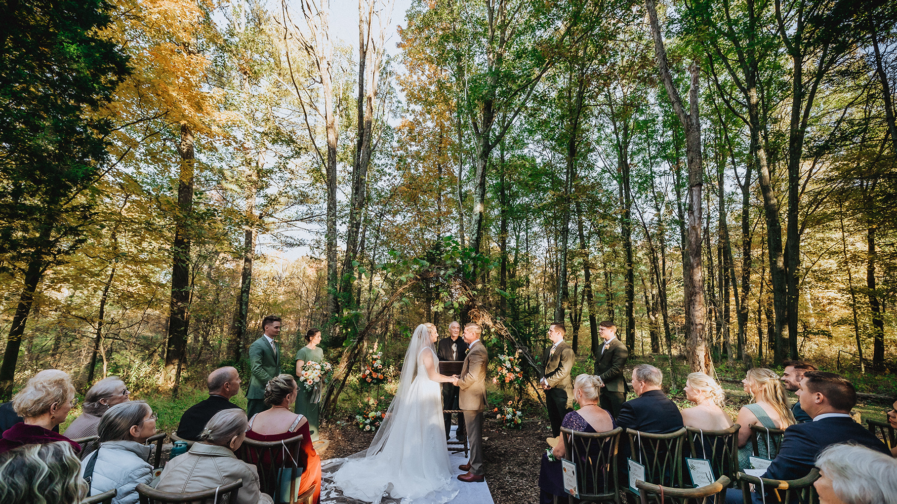 Forest Ceremony Wedding