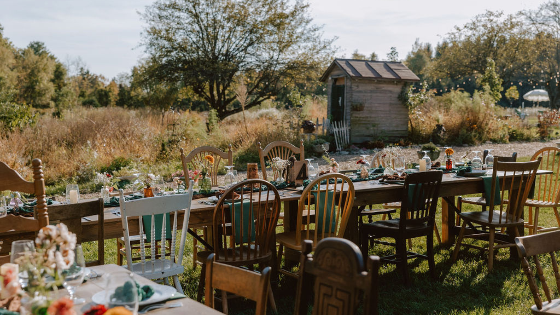 Outdoor Reception Dinner 