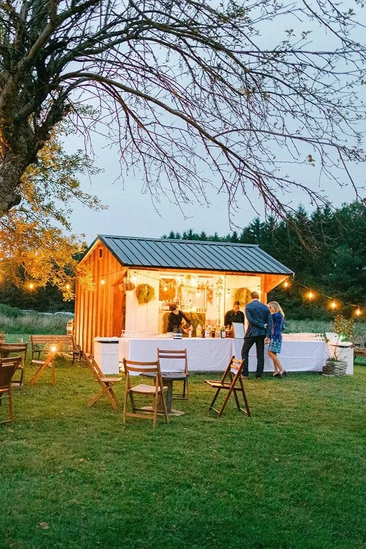 the Shed Bar at Black Walnut Farm 