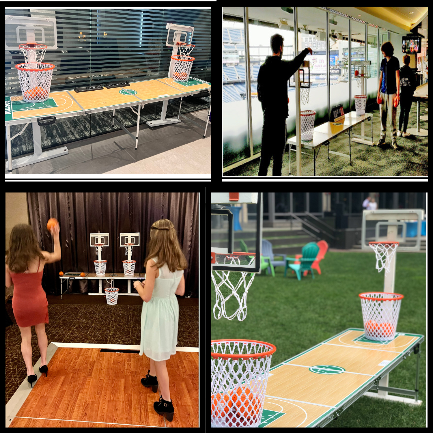 Craig Sutton Entertainment sets up game stations and play stations like pop a shot tabletop basketball and many other games for corporate, retail and special events in the Metrowest, Greater Boston region