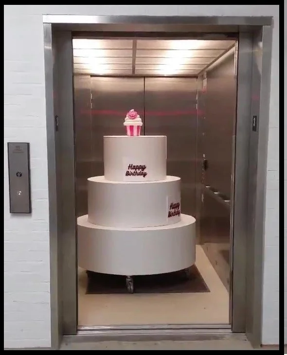 The big cake prop for big celebrations and presentations for corporate, retail and special events in the Metrowest, Greater Boston region