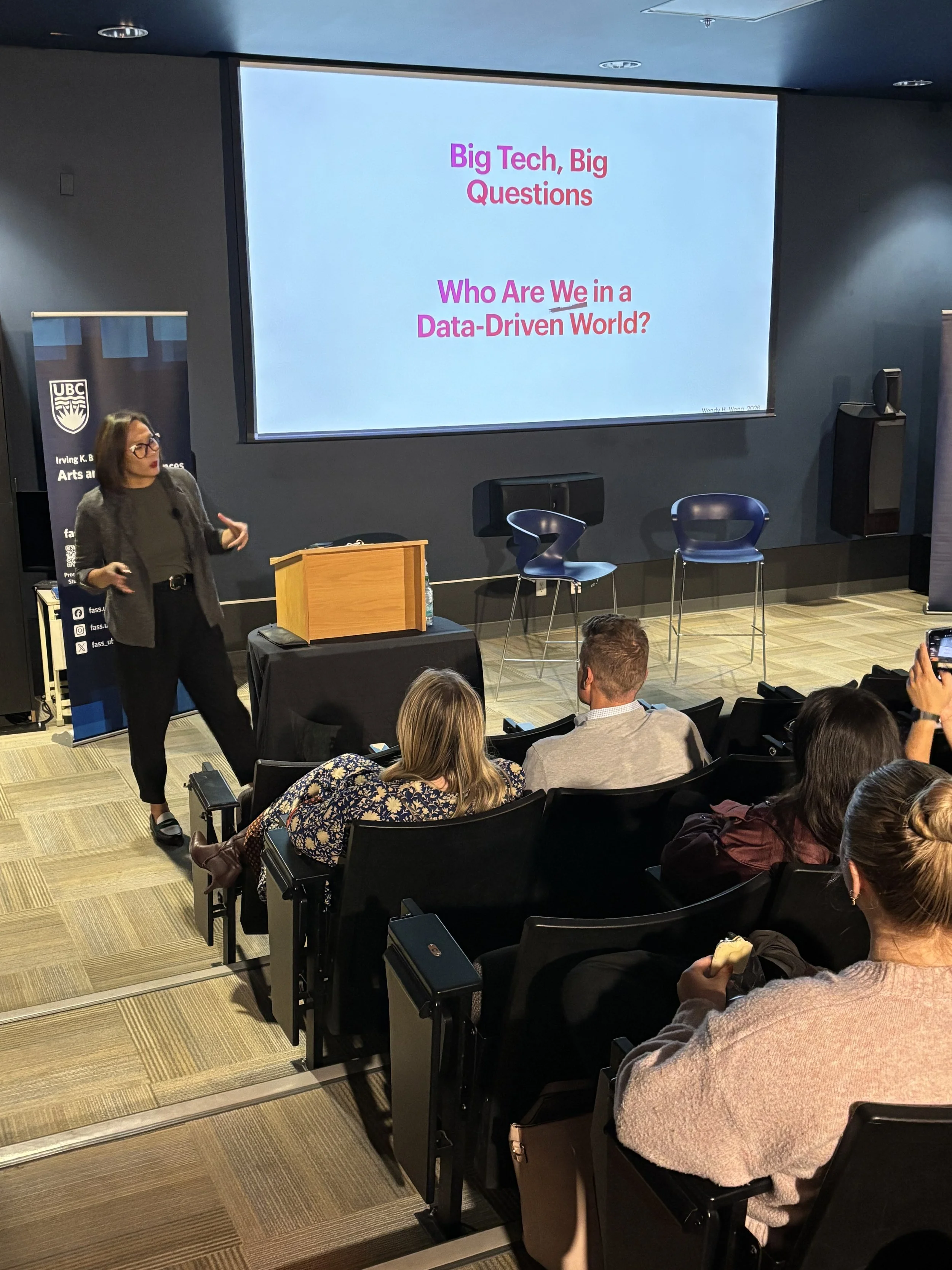 Speaker: Big Tech, Big Questions: Who are We in a Data-Driven World? 