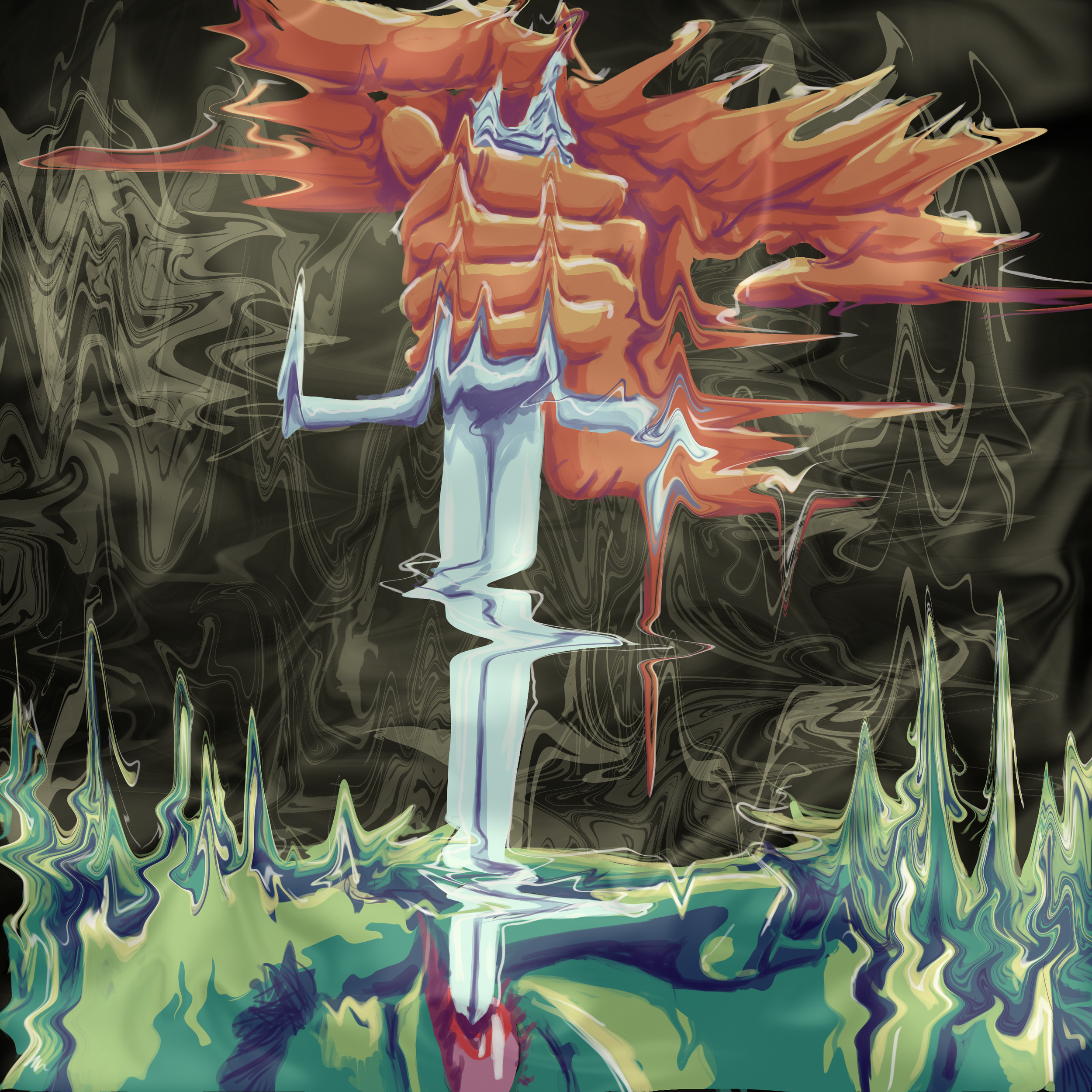 Clair stabs the horned god in the eye metaphorically