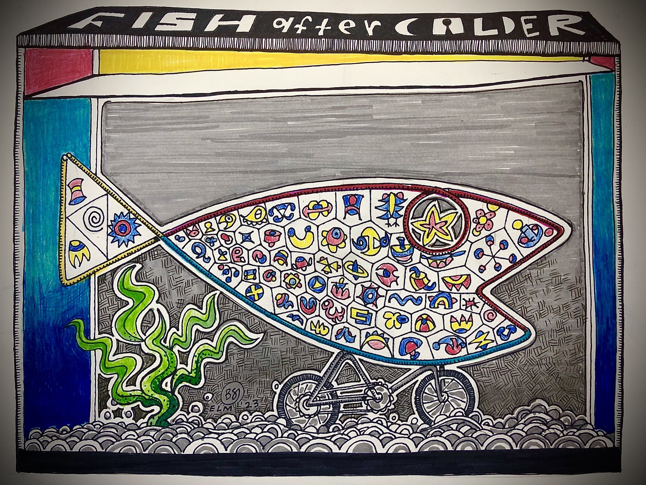 Fish after Calder