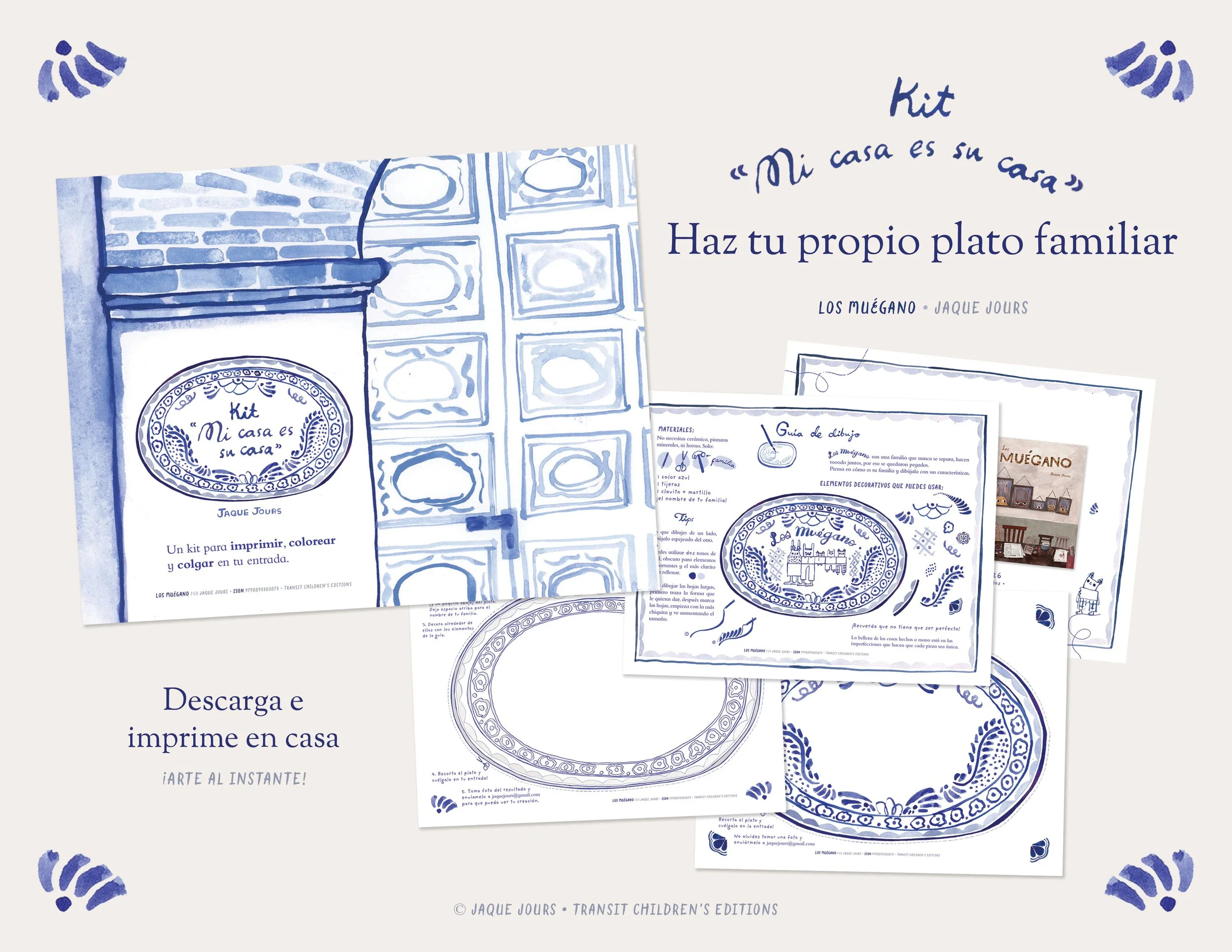 Kit de arte imprimible • Español