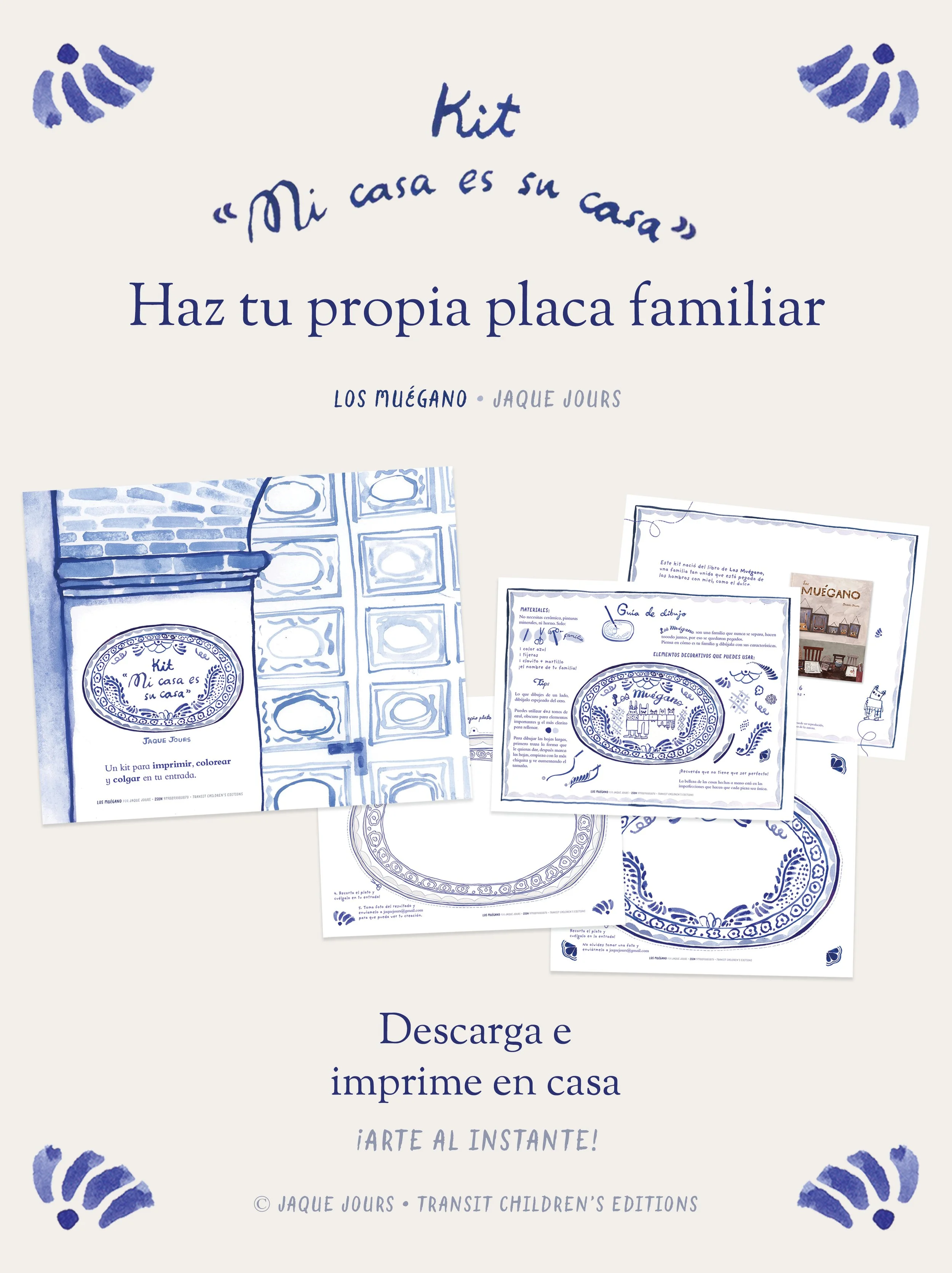 Kit de arte imprimible • Español