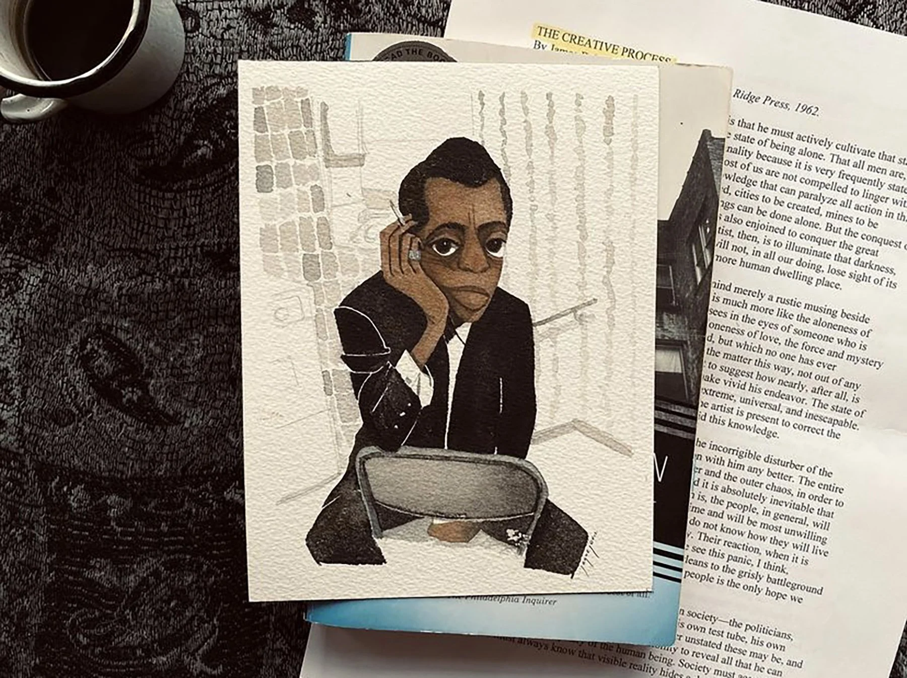 "The Creative Process by James Baldwin." 2021.
