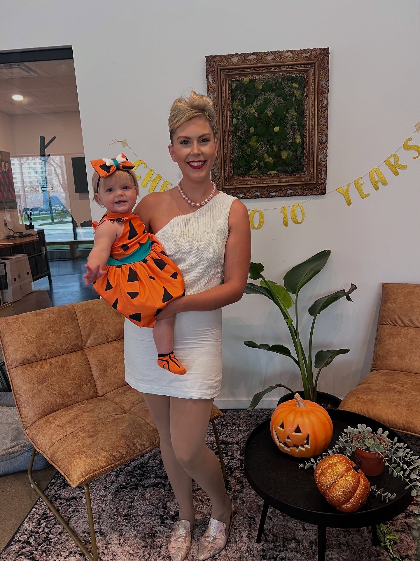 The BEST part of having a coworking space is that you have a built in community - and we are so lucky to have 20 local businesses share our space! And they are down for a Halloween theme dog party - how FUN!