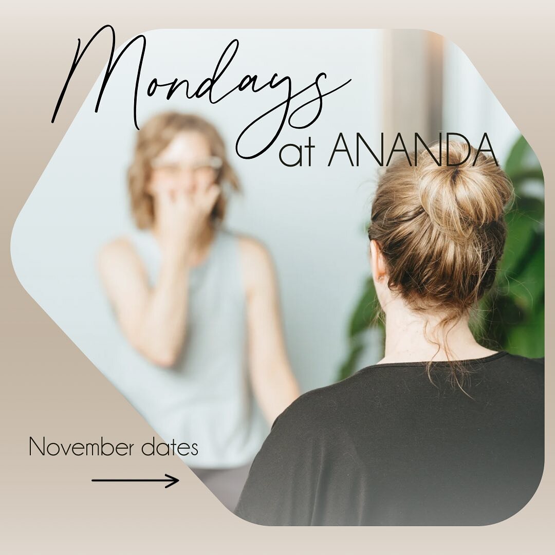Mondays are for mindful movement 💛 

Join me every Monday in November for a 60 minute rejuvenating yoga class. 

We will build some gentle heat, improve balance, strength and flexibility one Monday at a time!

Class size is limited so preregistratio