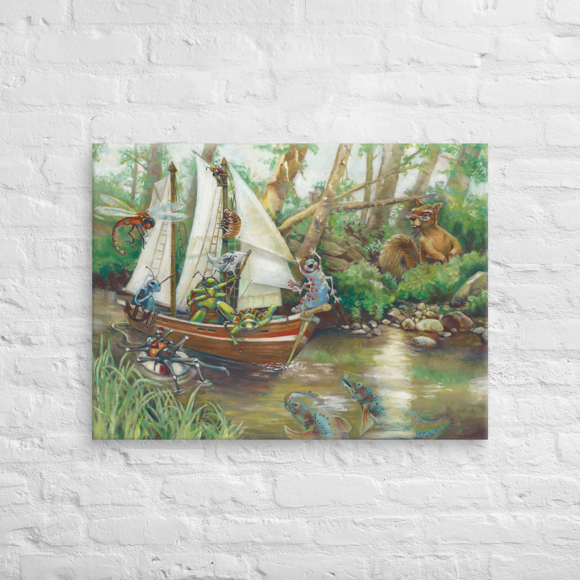 Little Living Large CANVAS PRINT
