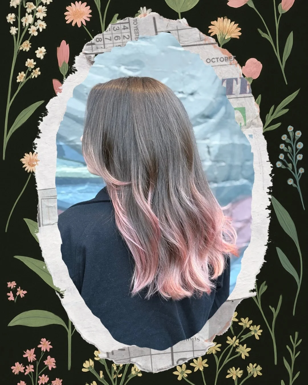 Rosy ends for a little colour magic 🪄✨

M, this suits you so well! Thanks for trusting me with your hair and your time. You deserve all the best 💖