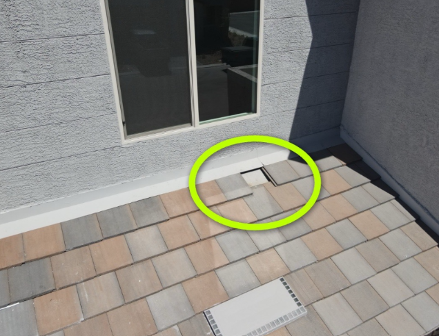 Displaced Roof Tiles Found on a New Construction Home in Las Vegas