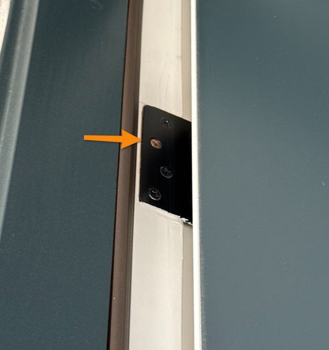 Mismatched Front Door Hinge Screws in a New Construction Home