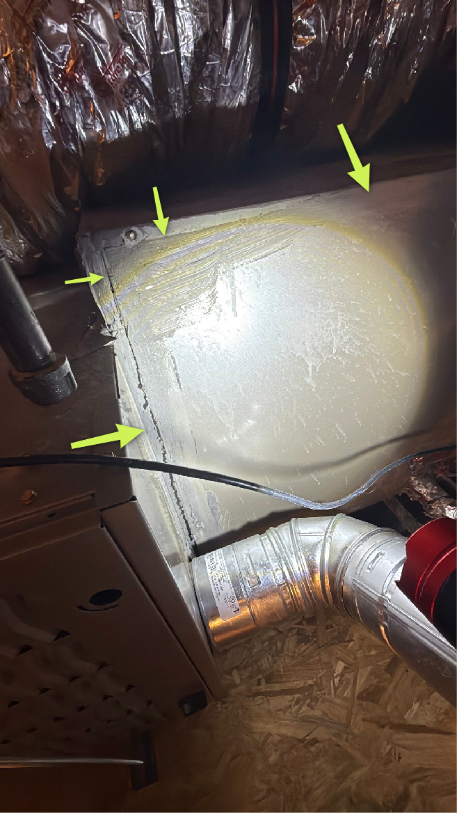 Significant Air Leaks at the HVAC System