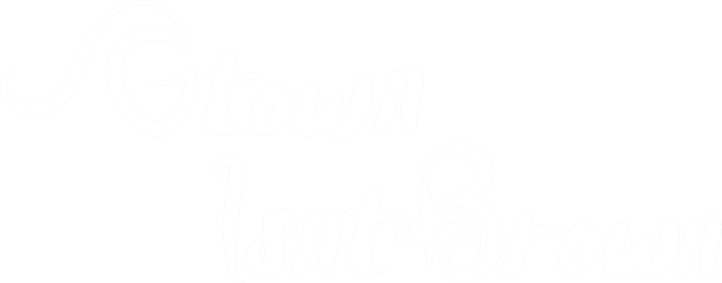 White cursive text reads 'Gtown lit3' on a black background.