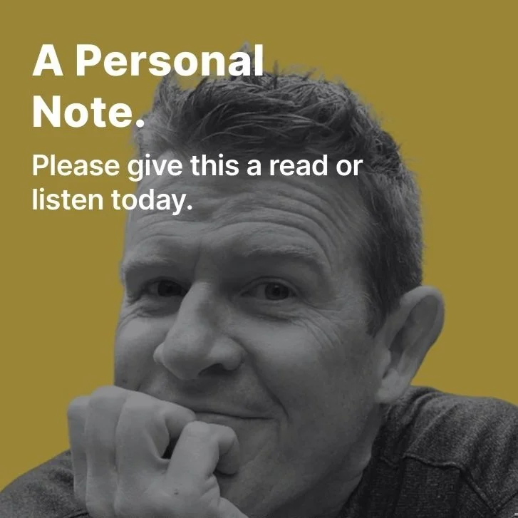 A Personal Note.
