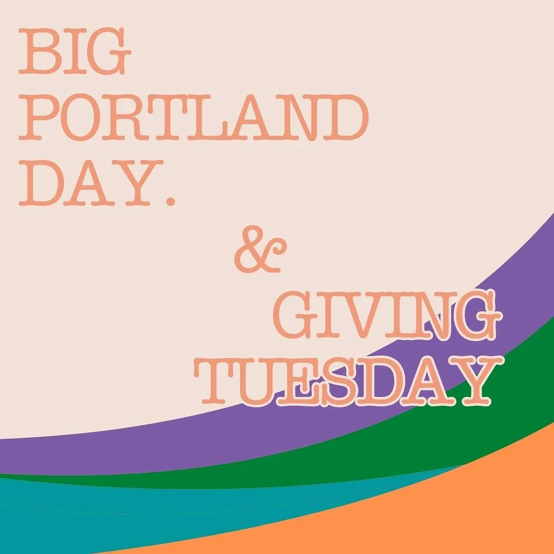 🎁 Gift $10 or more today and you&rsquo;ll be entered to win one of four  amazing prize packages featuring beloved Portland faves! 

❗️Find our Give!Guide page link in our bio❗️
