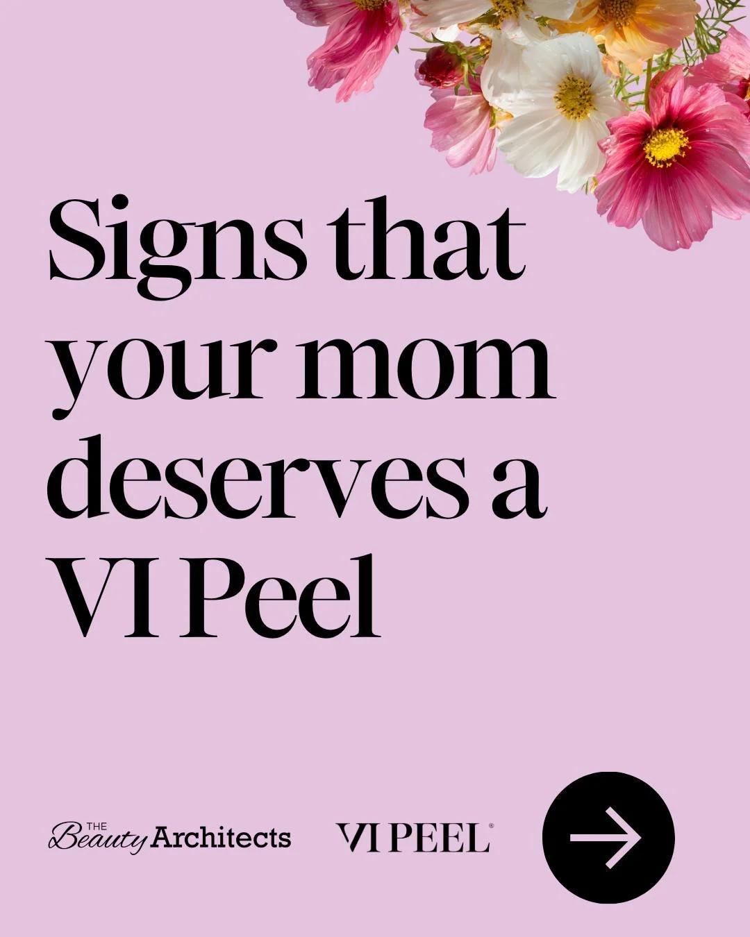 Give your mom the glow she deserves. Treat your mom (or yourself) to a @vipeel this Mother&rsquo;s Day.

#VIPEEL #chemicalpeel #SkinVitality #smartpeptides #Redness #Rosacea #RosaceaAwareness #glowwithVIPeel #TheBeautyArchitects #TheBeautyArchitects
