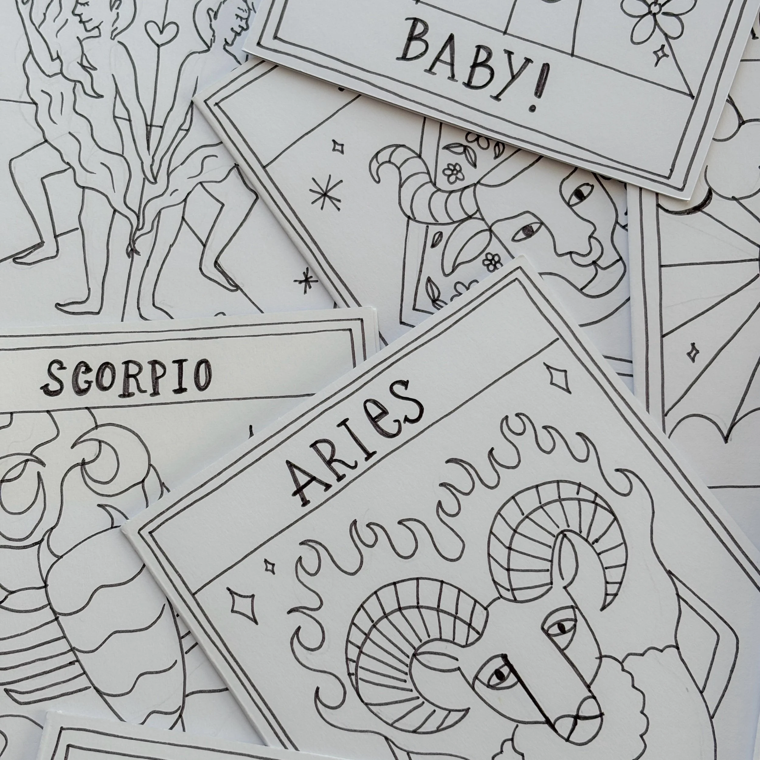 Zodiac Cards