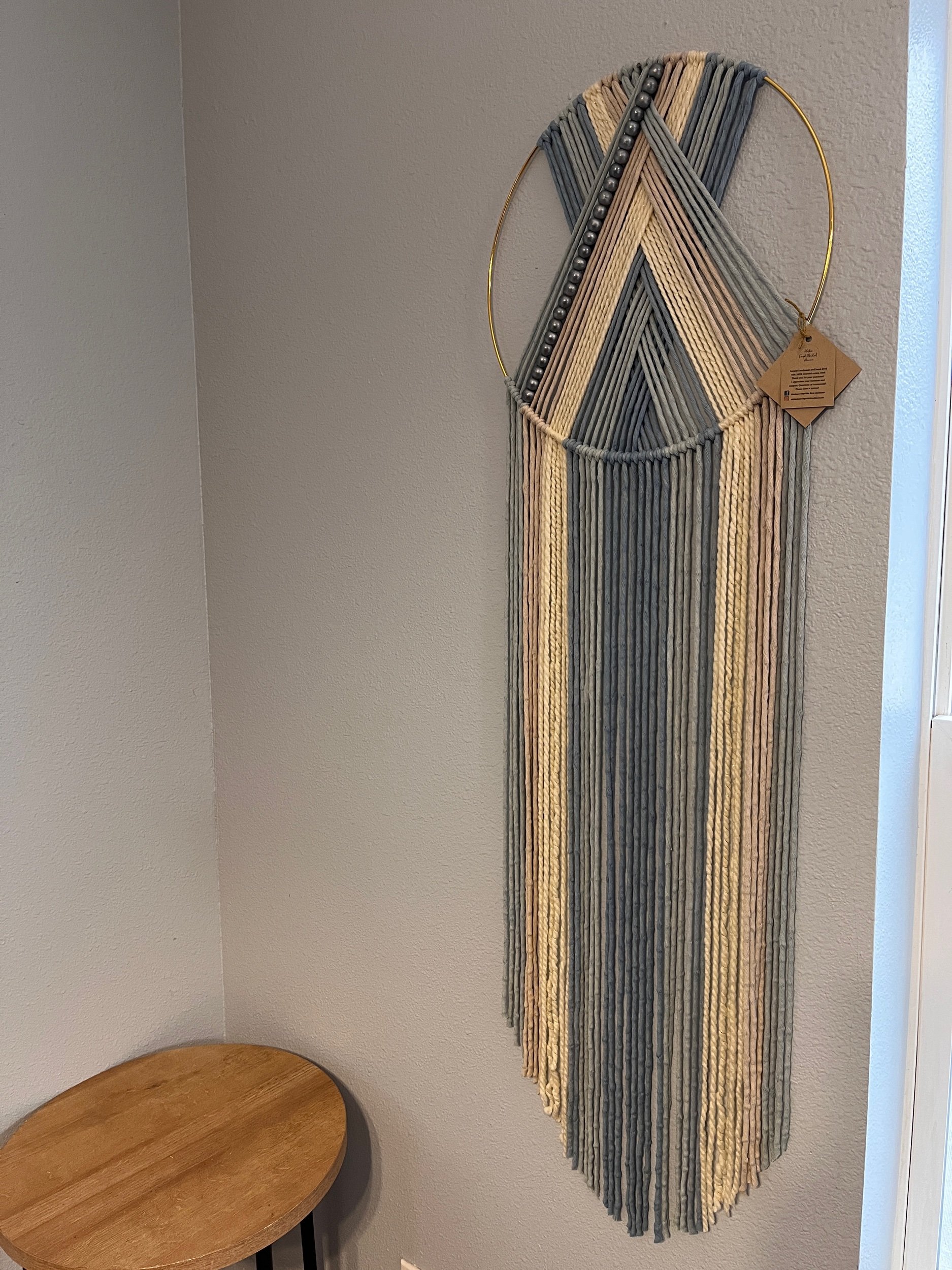 Disney Princess Cinderella macrame hoop wall hanging