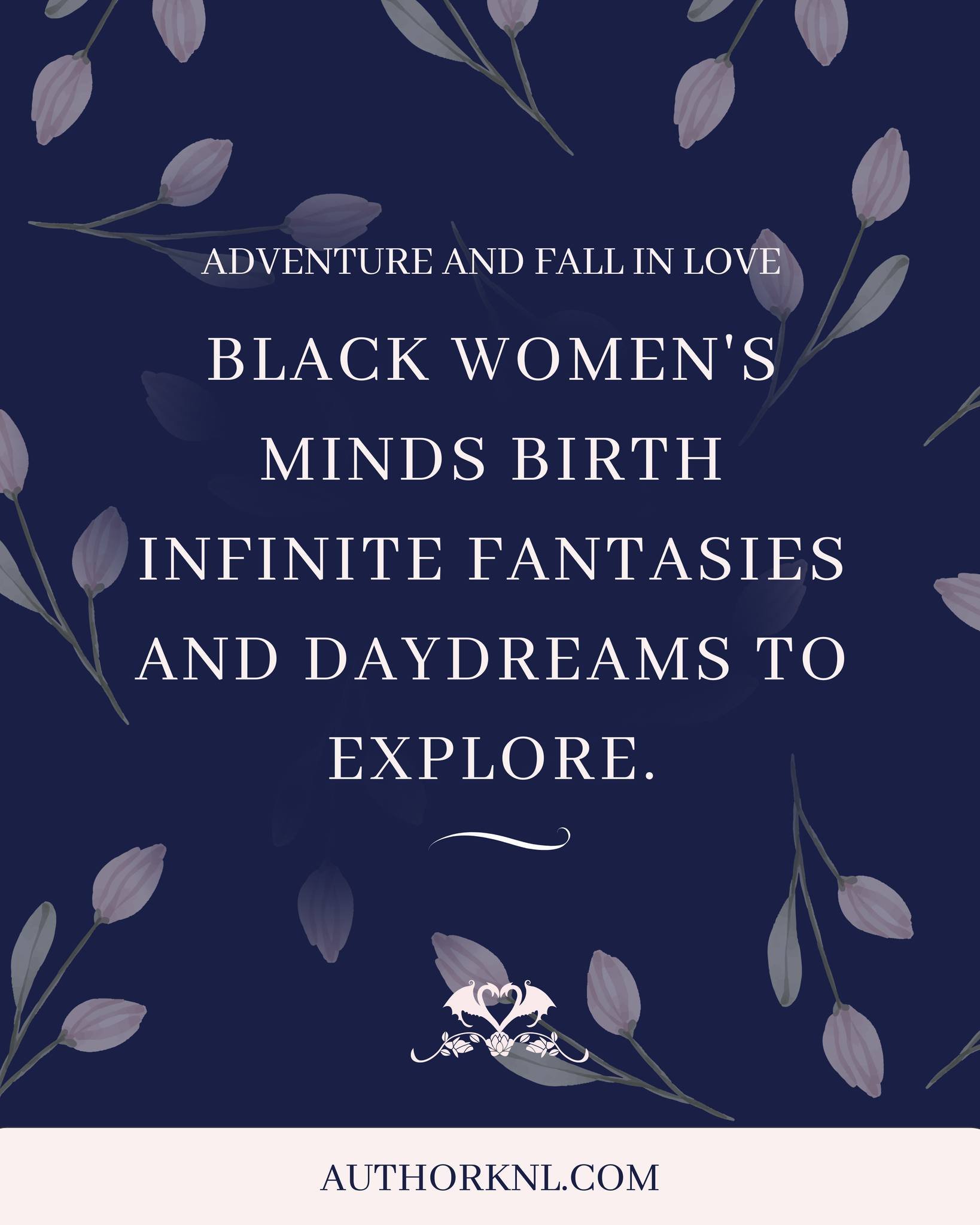 Writing books is no easy feat ✨

I am in awe of the Black women in the genre fiction space who write stories for pleasure. We are often told this space is not for us, and that we don't sell. But we don't care! ✨ Can't stop, won't stop ✨

We daydream,