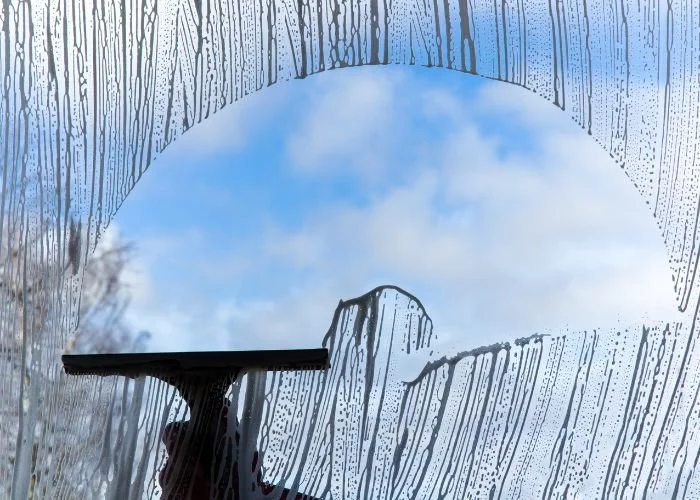DCs cleaning window